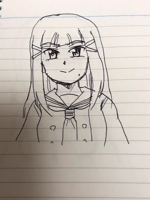 待ち時間に描いたボールペン一発描きアゼリアと璃奈ちゃん。
花丸ちゃん、記憶だけで描いたけど推しなのに一番遠い?
並べて見るとダイヤさんが安定して描ける気が。 