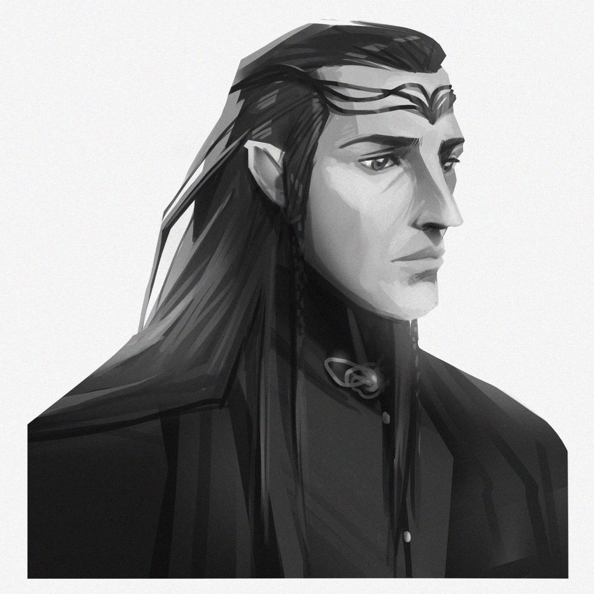 niku30_'s tweet photo. Lindir study! 🧡 #thehobbit #lotr #thehobbitfanart #elf #lindir #figwit #art #draws https://t.co/HkkPTWcl2U