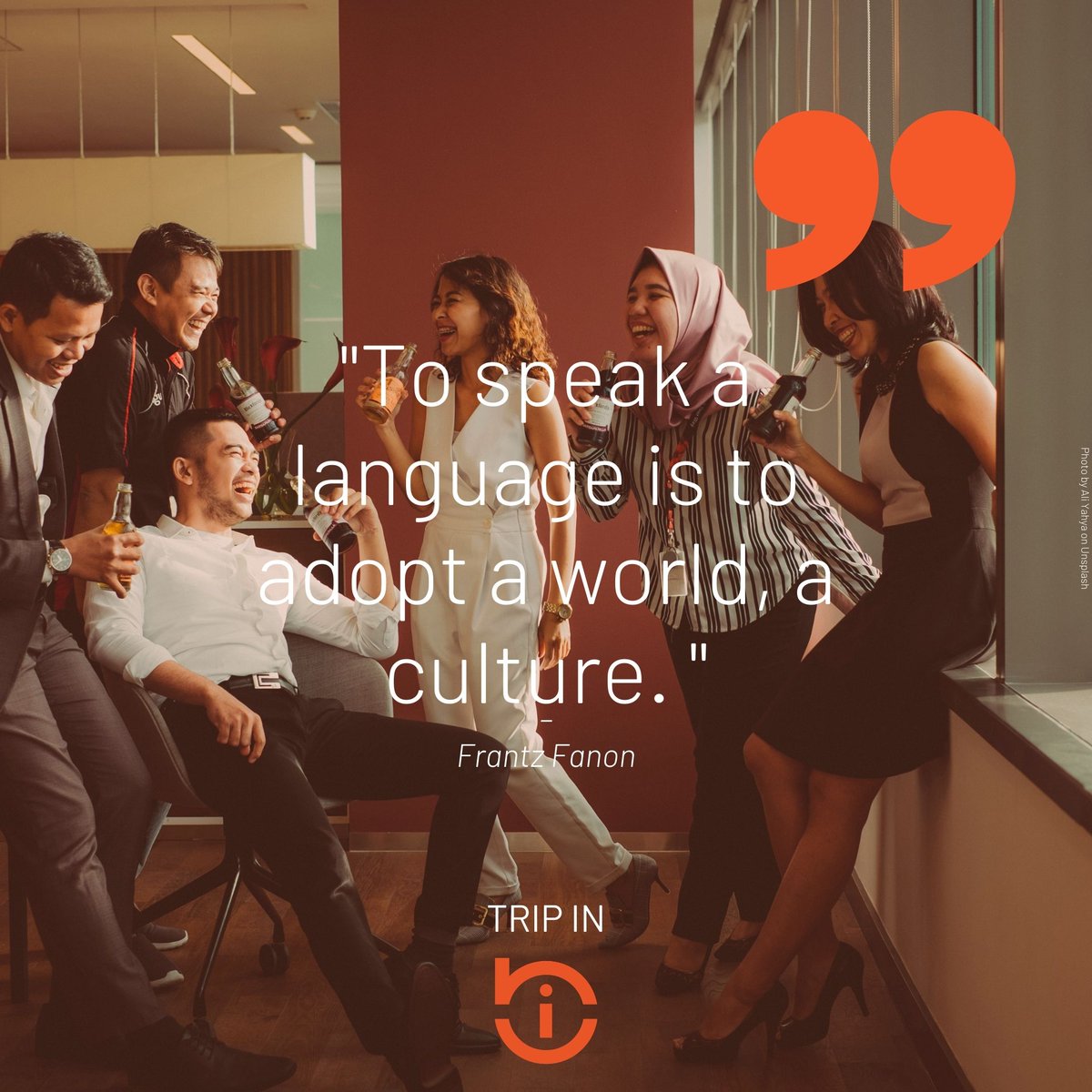 mytripin's tweet photo. Let's start this new week with a nice quote from the Martinique writer Frantz Fanon. #tripin #trip #travel #travelling https://t.co/dSl9n0Z4kA