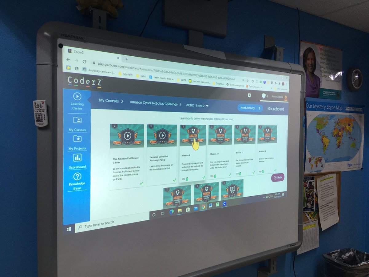 EdcampEFWMA's tweet image. Today @efwmaschool we with our 3rd-5th grade classes doing @GoCoderZ - Amazon Cyber Robotics Challenge @AmazonNews #AmazonFutureEngineer #robotics
#virtualrobotics
Advocate for #equity #diversity #confidence #RemoteLearning
#code #CSforGood #creativity
#CSforALL #EveryCanCode
