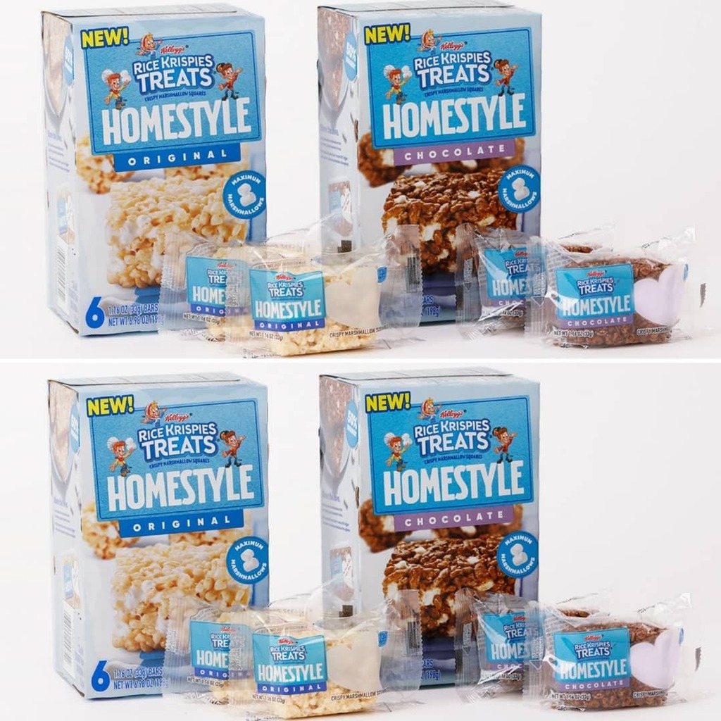 Candy Hunting New Homestyle Rice Krispies Treats Are Set To Hit Shelves In January These Are 50 Larger Than Traditional Packaged Rice Krispies Treats And Have Extra Marshmallow They Will