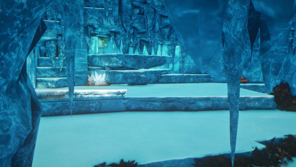 LeoLunari's tweet photo. [M] Chaos, Omega - Shirogane w17 p13
Made a frozen cave with the new items \o/ 
#ffxivhousing #ffxiv https://t.co/0lTjUCGeFe