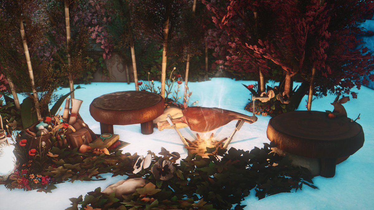 LeoLunari's tweet photo. [M] Chaos, Omega - Shirogane w17 p13
Made a frozen cave with the new items \o/ 
#ffxivhousing #ffxiv https://t.co/0lTjUCGeFe