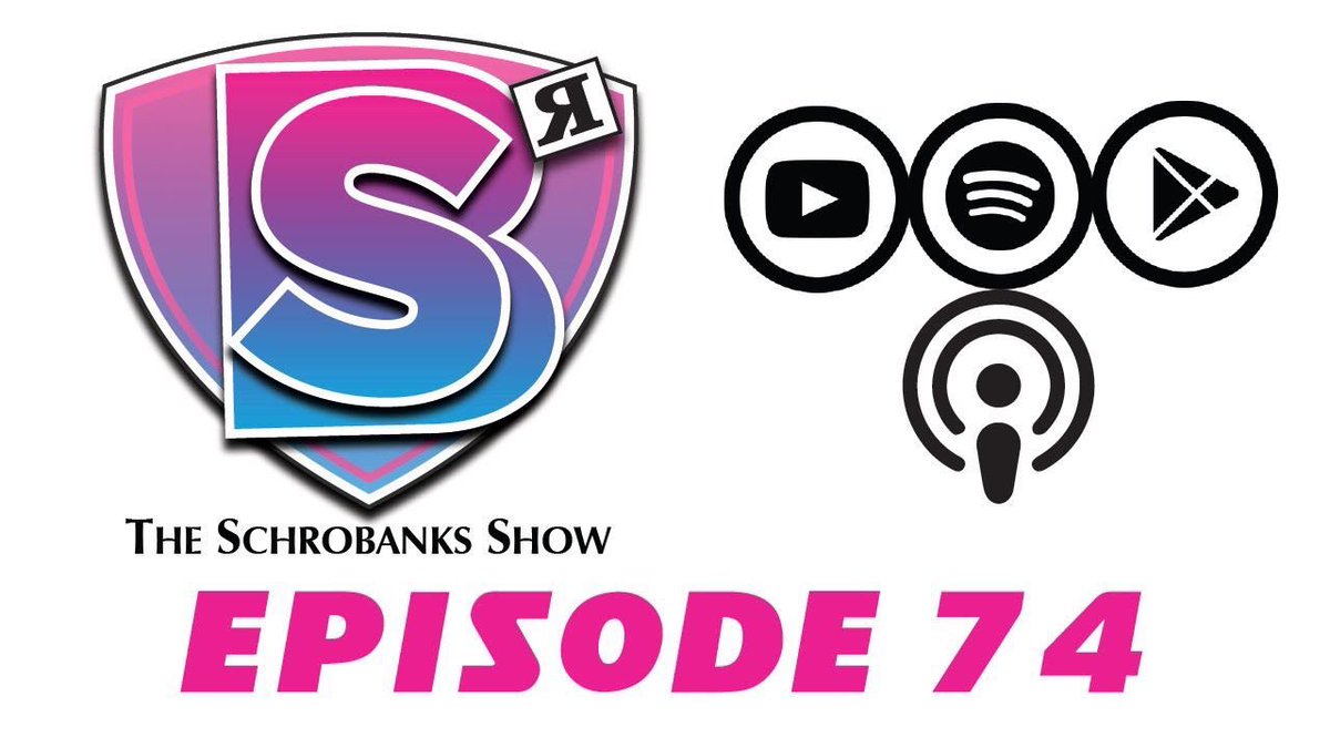 schrobanks's tweet photo. Ep 74 OUT NOW! 
https://t.co/yL44WnZ2bL

Also available on Anchor, Spotify, and Apple Podcast. https://t.co/svhBiMhRLI