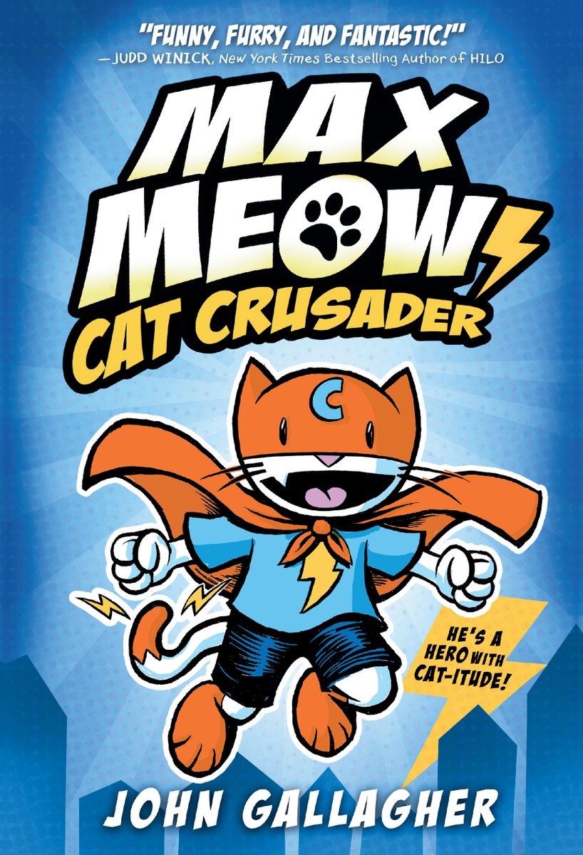 There are days when you need help from a superhero, and I’d have MAX MEOW’s scientist friend Mindy (who always has a plan) give me a hand any day. This story by  @johnbgallagher (edited by  @shanacorey, from  @randomhousekids) is a lot of fun!