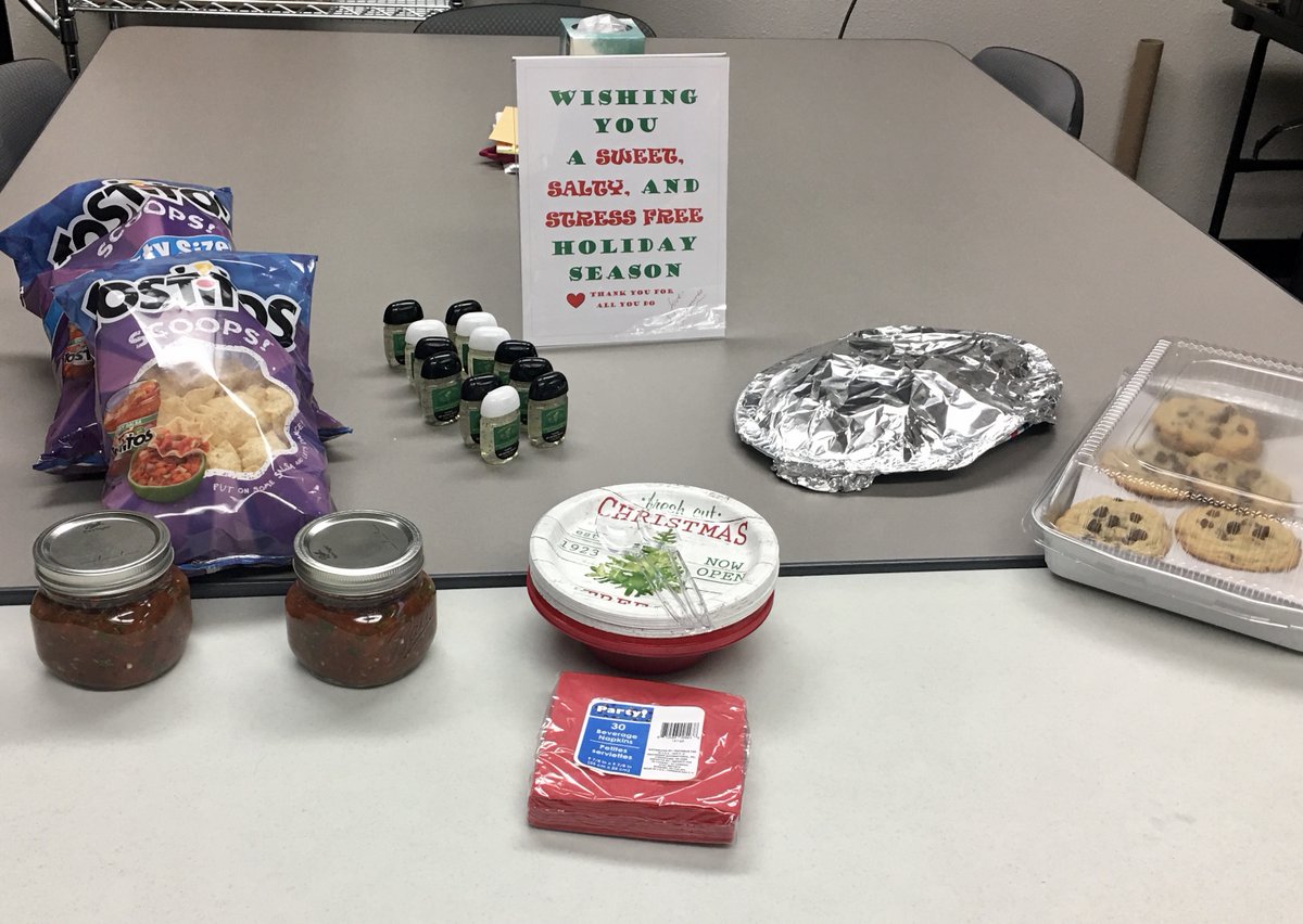Thank you, <a href="/kimcrumrine/">Kim Crumrine</a>! We love all our goodies that you brought us this morning. You brightened our day. #RCISDJoy <a href="/Curriculumdiva/">Julia Robinson</a>