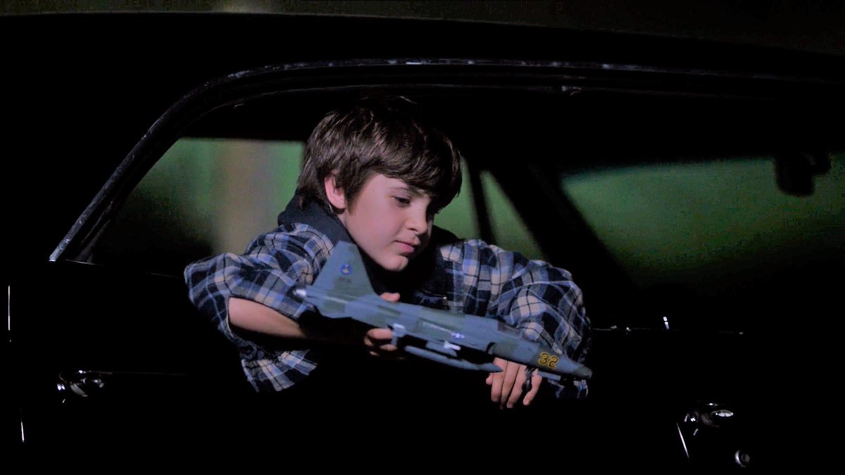 Dean chooses Sam over possible normal life.when Sonny tells young Dean that he can stay, Dean goes to the window and sees Sammy in the car. Dean refuses to stay. He chooses brother. #supernatural   9x07