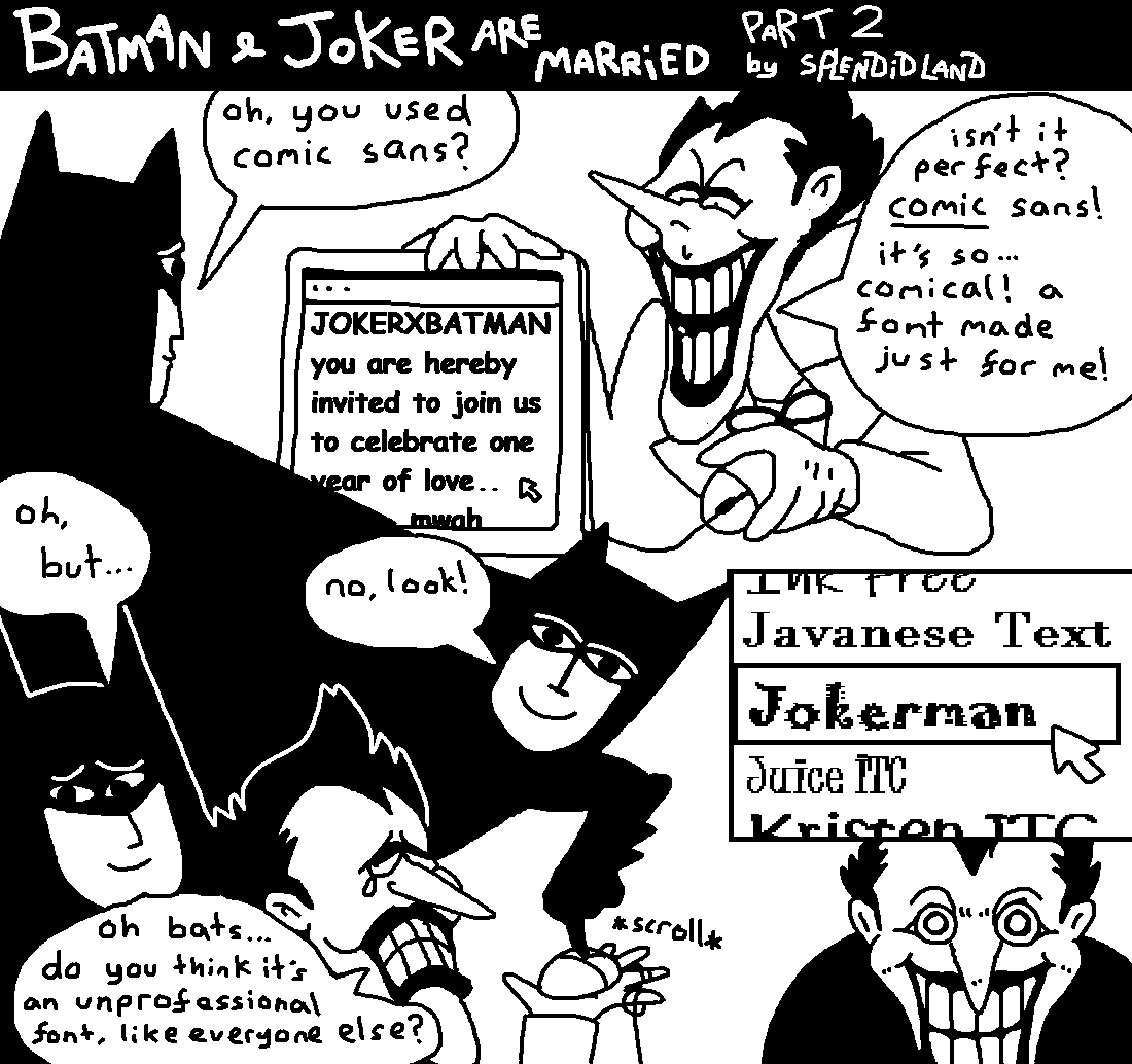 batman & joker are married #batman #joker #comic 
