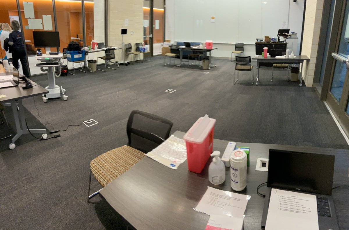 AaronMiri's tweet photo. Kudos to @athenahealth for powering this entire workflow and enabling a smooth #CovidVaccine experience for our healthcare workers !  Self registration, pt portal signup, etc. all worked like a champ 🦾 https://t.co/G7Ym26dT2x