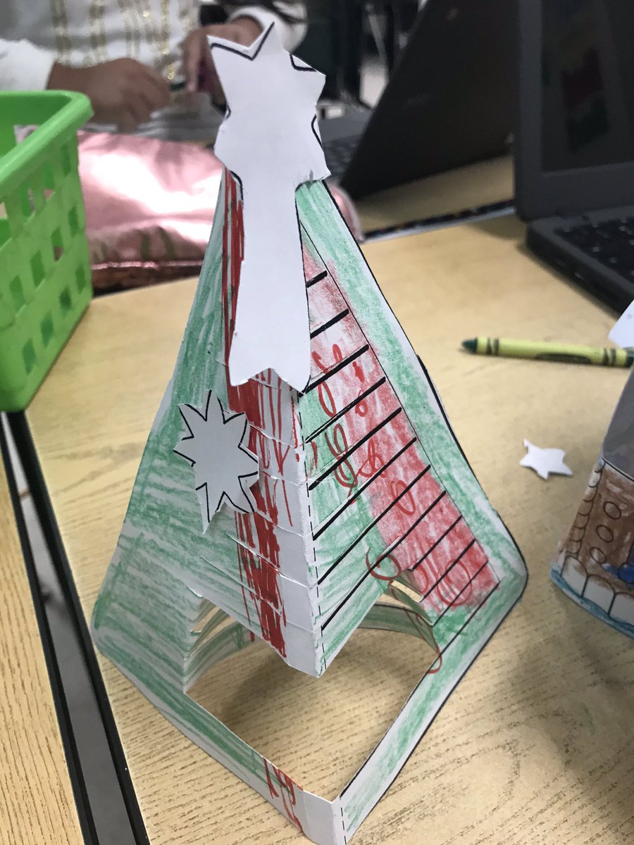BrenhamElem's tweet photo. Christmas 🎄 #STEAM #HowSweetItIsAtBES https://t.co/zJ6GwvbGWo