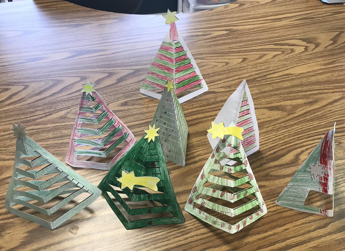 BrenhamElem's tweet photo. Christmas 🎄 #STEAM #HowSweetItIsAtBES https://t.co/zJ6GwvbGWo