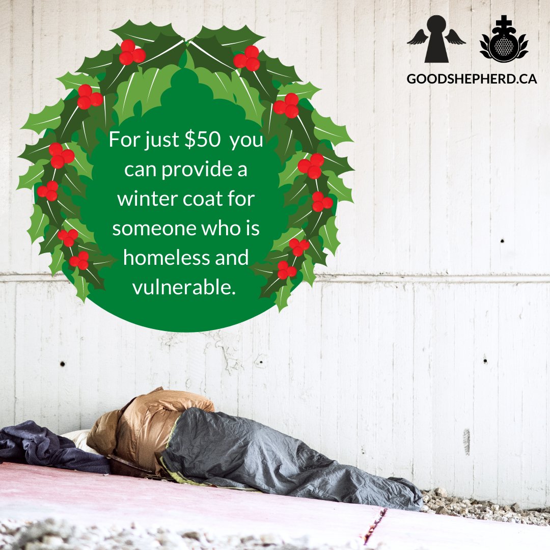 goodshepherd_to's tweet photo. Brrr...it's cold outside. Imagine not having a coat to protect you from the bitter cold. This is a reality for so many homeless and vulnerable people. A gift of $50 will provide a winter coat for someone in need. https://t.co/Mk8n68Rsd3 #welcomehomeless #keepTOwarm https://t.co/QkWW5G8lFq