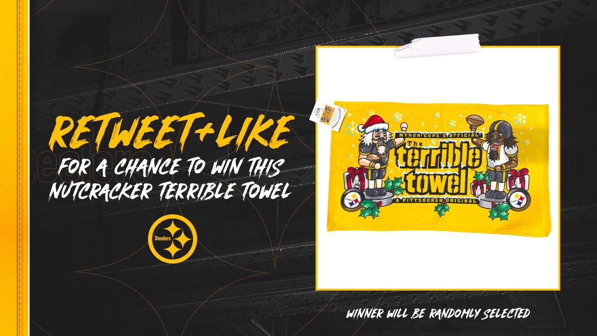 steelers's tweet image. 'Tis the season!

RT + like for a chance to be one of our winners 🎁