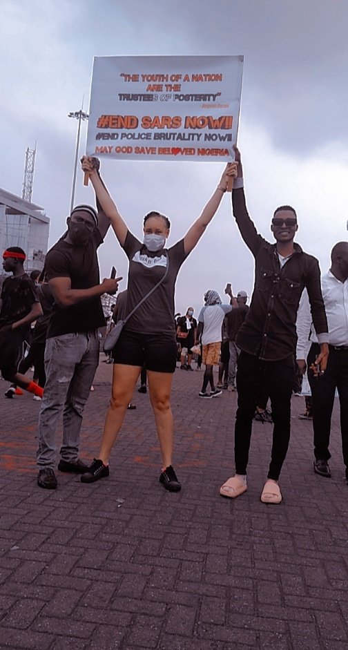 TalkToyin's tweet photo. "THE YOUTH Of A NATION Are The TRUSTEES Of POSTERITY."
 ~Benjamin Disraeli~
#EndSARS #EndSarsNow #EndPoliceBrutality #Lekkitollgate https://t.co/N9AUqH6m8K