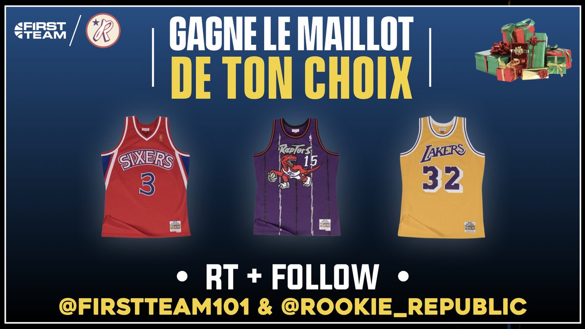 FirstTeam101's tweet photo. 🥁 CONCOURS 🥁

Gagne le maillot vintage de ton choix ! 🔥🔥

➡️ POUR PARTICIPER :

🔴 RT LE TWEET
🔴 FOLLOW @firstteam101 + @Rookie_Republic 
🔴 ÉCRIT LE MAILLOT DE TON CHOIX EN COMMENTAIRE

🗓️ TAS LE 31/12 https://t.co/Wl7m0rx8Qn