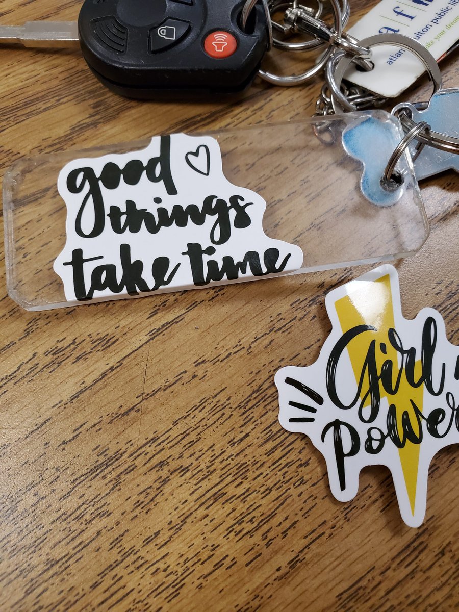 MissPettit1's tweet photo. Thank you, @OCEEPrincipal for these reminders.  I am excited to remind myself that good things DO take time as I travel to and from grad school classes (and everywhere in between). I am also excited to give @hashtagharkins the girl power reminder! She inspires me daily!💛⚡️ https://t.co/I0bzUFpnrS