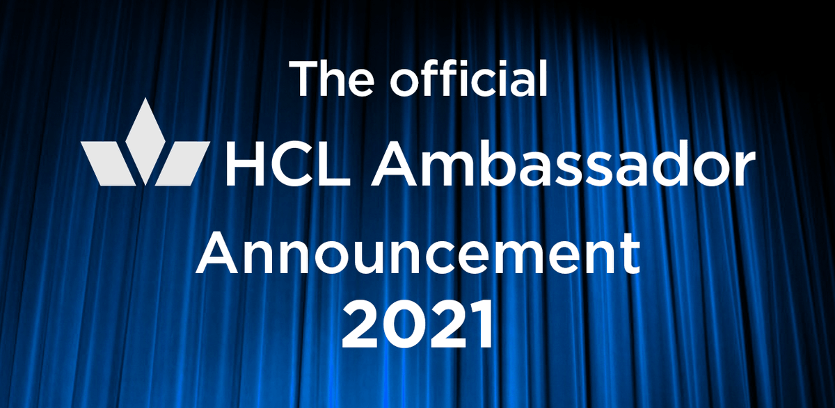 dperarnaud's tweet photo. Tengo el placer de haber sido nombrado como HCL Ambassador 2021. Gracias a todos por la nominación y felicidades a todos los HCL Ambassadors 2021 https://t.co/85AIZ3BgwG #HCLAmbassadors #dominoforever @HCLDigital @DATA101ES 
 @HCLAmbassadors https://t.co/kGCvixP8mg