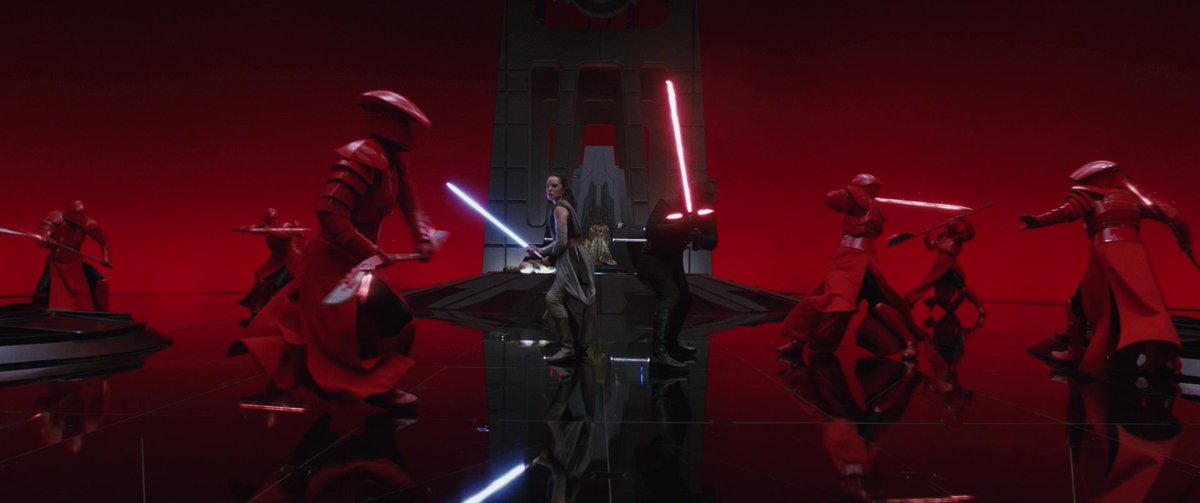 Epiloguers's tweet image. 'Star Wars: Episode VIII - The Last Jedi' was released 3 years ago.

Say what you will about its story, but no one can deny how beautiful this was filmed. This may have been one of the episodes that divided the fanbase the most. Where do you stand?