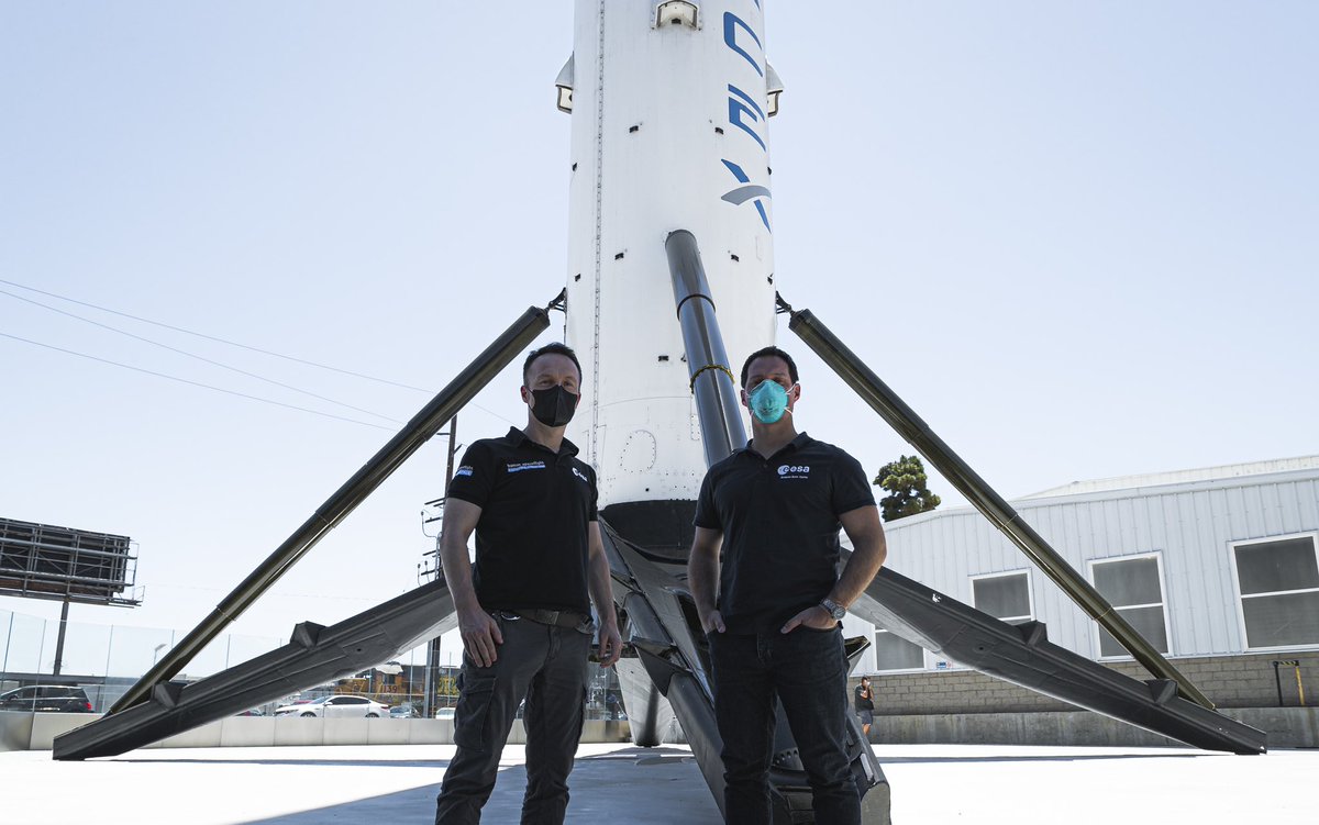 Mon collègue @astro_matthias volera vers l’ISS pour la première fois à l’automne 2021 ! Bravo Matthias et n’hésitez pas à suivre ses aventures (en plus il parle très bien français). 🇫🇷🇩🇪🇪🇺