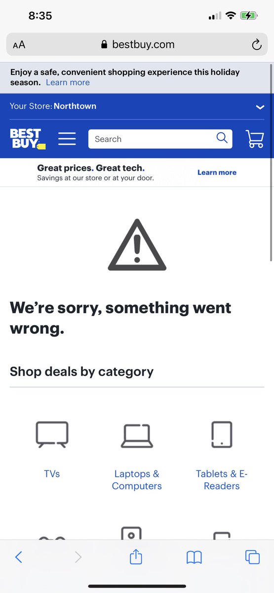 Ant0ni00's tweet photo. @BestBuy PS5 today? Not unless you’re a scalper-bot. https://t.co/ixujanLNbY
