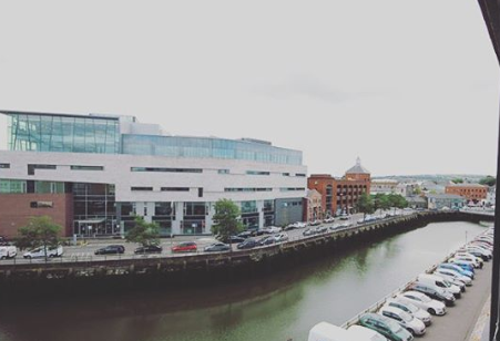 corkcitycouncil's tweet photo. ⚠️Cork City Flood Alert - Wednesday 16 December 06.21⚠️

We are asking @corkcitycentre householders and businesses to ensure they have suitable defences in place tonight due to a significant flood risk tomorrow morning 

ℹ️For info &amp; updates: https://t.co/hUte518BoZ https://t.co/tPcCKo0plU