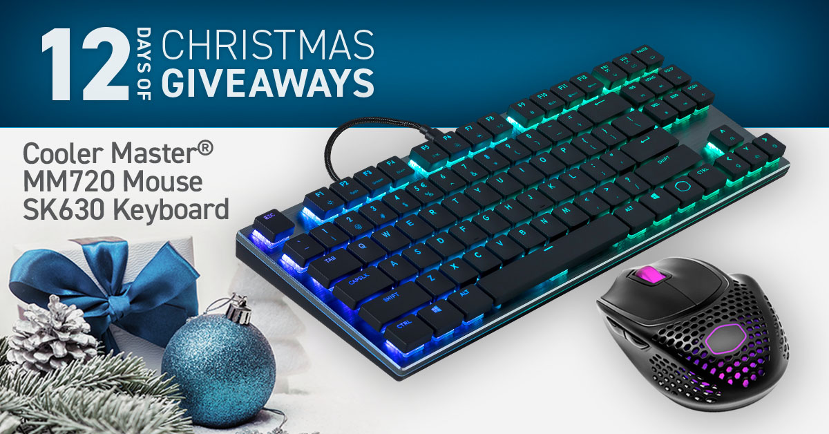 CrucialMemory's tweet image. So we know your KBM are getting dirty, why clean them when you could simply win new ones with @CoolerMaster? :D  #IQ200

crucial.gg/12days-giveawa…