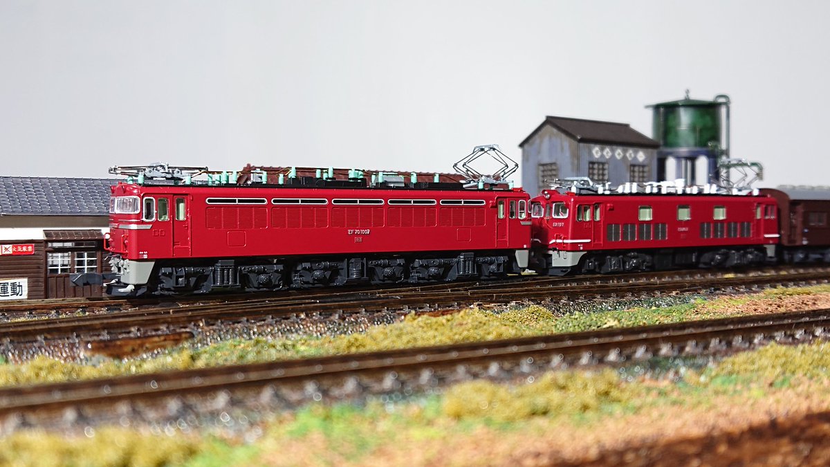 EF70×ED70×旧型客車❗寝台急行つるぎ❗1968年、ある日の北陸本線