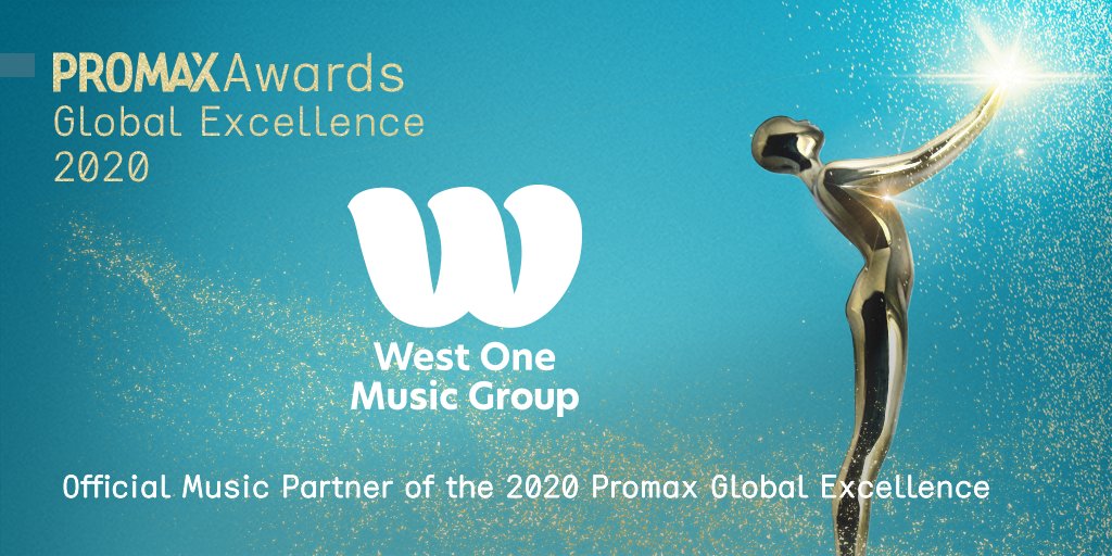 thegemaorg's tweet photo. A big THANK YOU to @WestOneMusicGrp for being the Official Music Partner of the 2020 Promax Global Excellence Awards show! #promax2020 #promaxawards #promaxawards2020 https://t.co/eirGFYb5ej