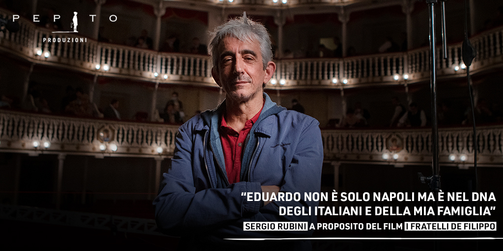 <a href="/SergioRubini7/">Sergio Rubini</a> era solo un bambino quando vide #EduardoDeFilippo per la prima volta a #teatro🎭  
Diretto da Rubini e prodotto da #PepitoProduzioni e #RaiCinema, il film #IFratelliDeFilippo nasce dall'ammirazione per la tenacia di chi ha ribaltato il proprio destino 💪🏻