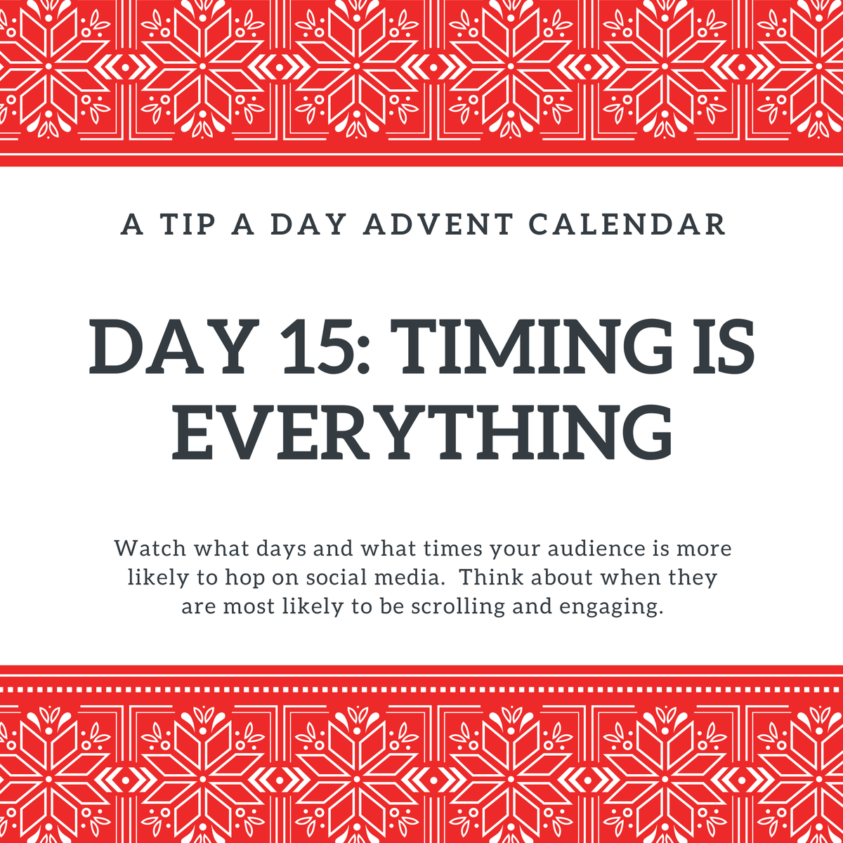 parkerboldevent's tweet photo. Each social media outlet has "better" times to reach your audience.  And each audience "better" times that they are likely to be scrolling.  Do your legwork and pick your schedule.

#SocialMedia #Marketing #TimingIsEverything #Audience https://t.co/swulz97PVS