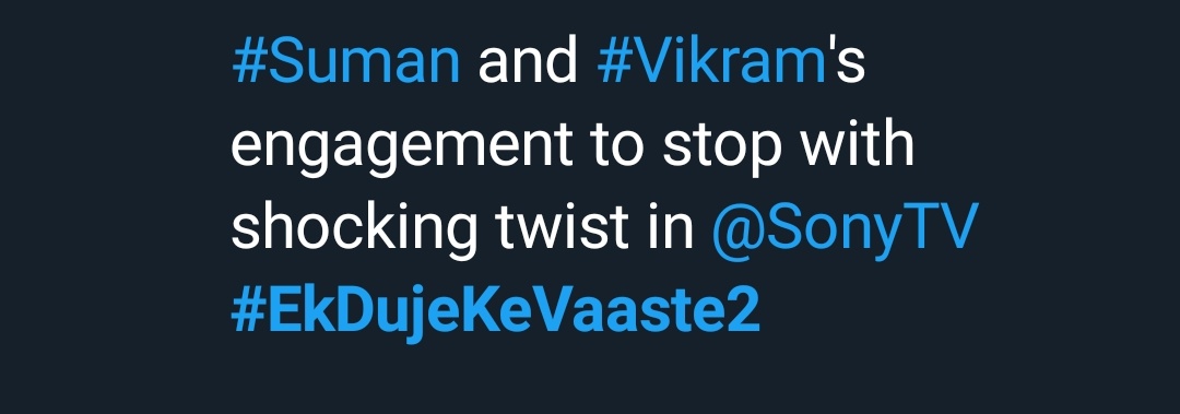 edkv2_official's tweet photo. @EDKV_S2 yeh sach hai ?

If this is true then I m excited to see shocking twist 🤣😜🤣

@JayThakkarActor Kahi shocking twist aapne toh nahi laya hai ??😜🤣🤣🤣

#EkDujeKeVaaste2 https://t.co/Dqz2MyHsnM