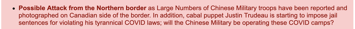 And be careful of CCP army COVID vaccine camps in Sault Ste Marie, Ontario.