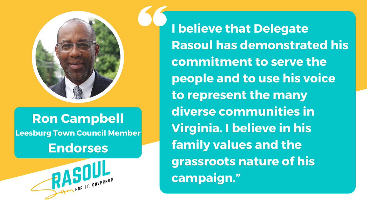 Sam_Rasoul's tweet photo. Cutting across boundaries and building broad coalitions is how we will advance progressive ideas. A Virginia where everyone can see themselves in the new policies we advance. Thank you @rcamp1953 for believing in our grassroots campaign. We work each day to make you all proud. https://t.co/jkWENhYrXD