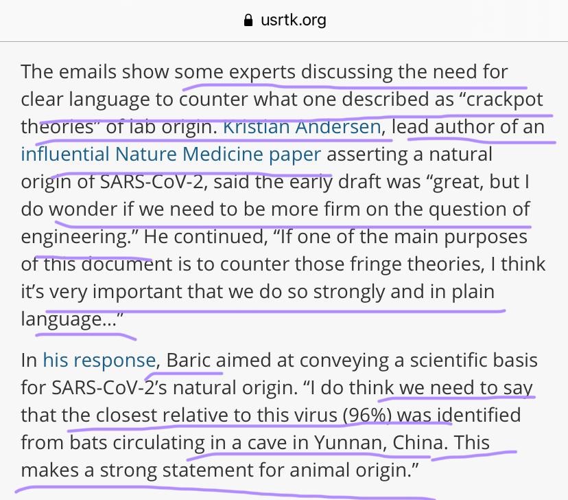 DrLiMengYAN1's tweet photo. Origin of #COVID19 “Leaked emails from top scientists” Season 2.

For those who can not understand why I chose to publish Yan’s Reports without peer-review, and why Yan’s reports are slandered,
please read through the emails.  
Verify by yourself!

https://t.co/FJET0GaMwD https://t.co/qnnLZk4e3y