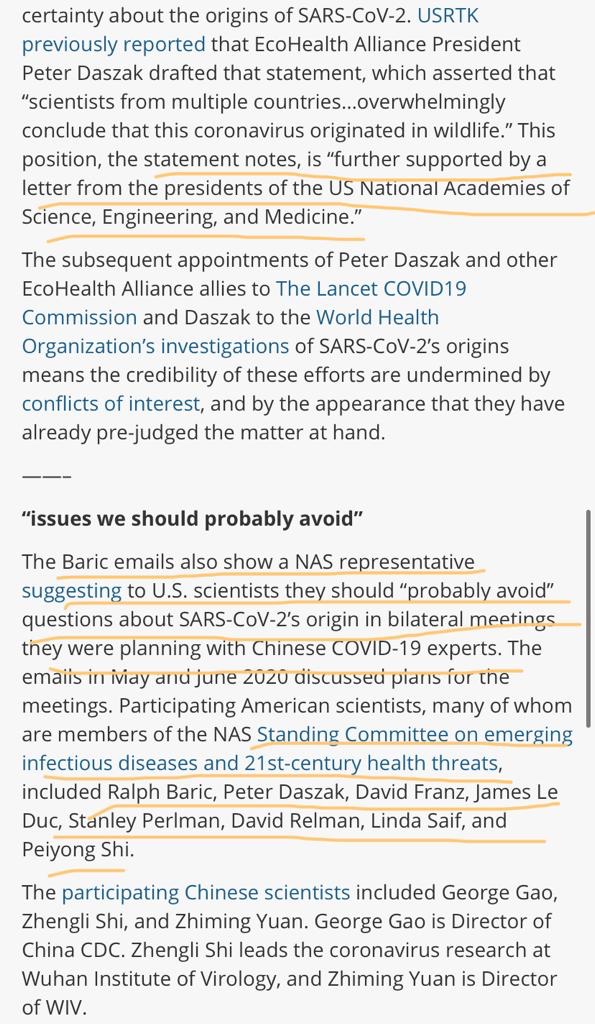DrLiMengYAN1's tweet photo. Origin of #COVID19 “Leaked emails from top scientists” Season 2.

For those who can not understand why I chose to publish Yan’s Reports without peer-review, and why Yan’s reports are slandered,
please read through the emails.  
Verify by yourself!

https://t.co/FJET0GaMwD https://t.co/qnnLZk4e3y