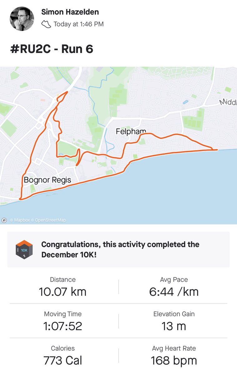 denzilOshamen's tweet image. This is a bit of a rarity, but figured the lack of daylight running could be contributing to my lack of motivation this year, so I got myself out on my lunch break for a 10km along the seafront and back home #RU2C #MercerActive