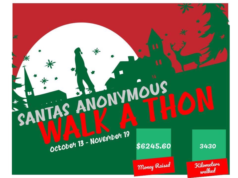 We are so proud of our middle school kids for almost walking the distance from #ymm to the North Pole and for raising $6246.80! Incredible! Thanks to all who sponsored. #trapperpride