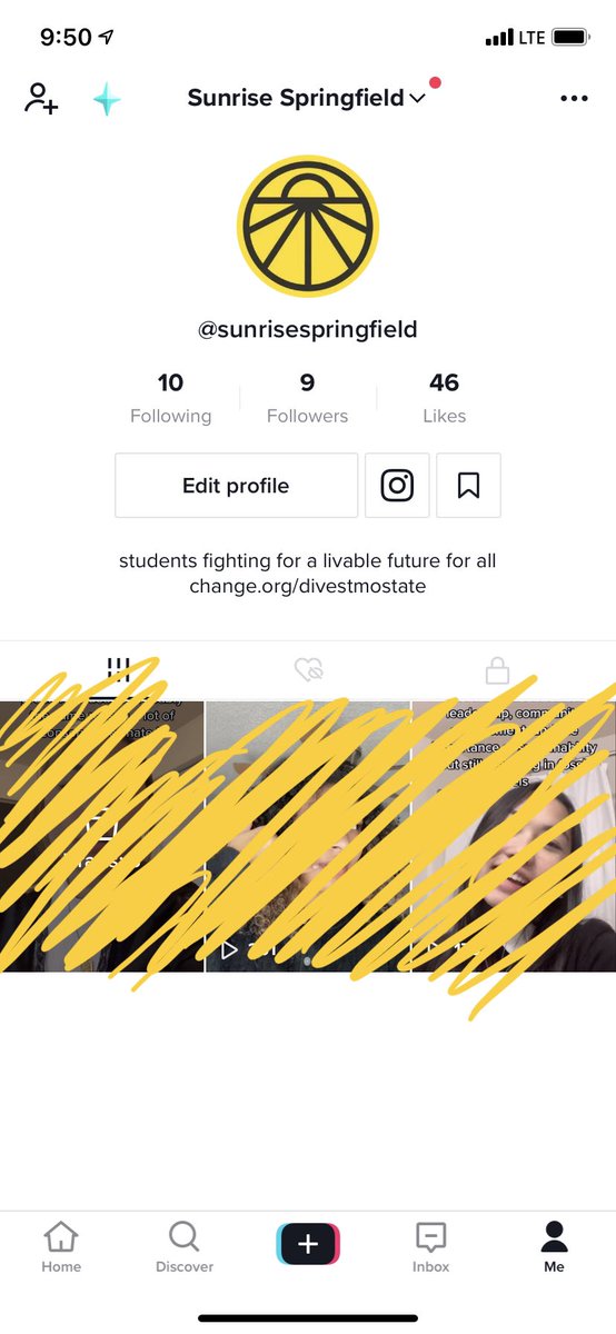 sunrise_sgf's tweet photo. ICYMI: Sunrise Springfield is on Tik Tok! We'll be making videos all about the Green New Deal, climate justice and progressive politics, and of course, our campaign to #DivestMoState! Follow us and make sure to show your support by signing the petition at the link in our bio. https://t.co/PQGA07S0Ss