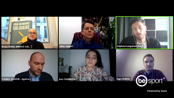 🔚Notre webinaire "Le sport, facteur de remobilisation : l'exemple d'<a href="/EMMAUSolidarite/">Emmaüs Solidarité</a> vient de se terminer✅
Merci à tous de l'avoir suivi, d'avoir posé des questions❗️
Merci aux intervenants pour la qualité de leurs propos 👏
⏯️Le replay bientôt disponible😌