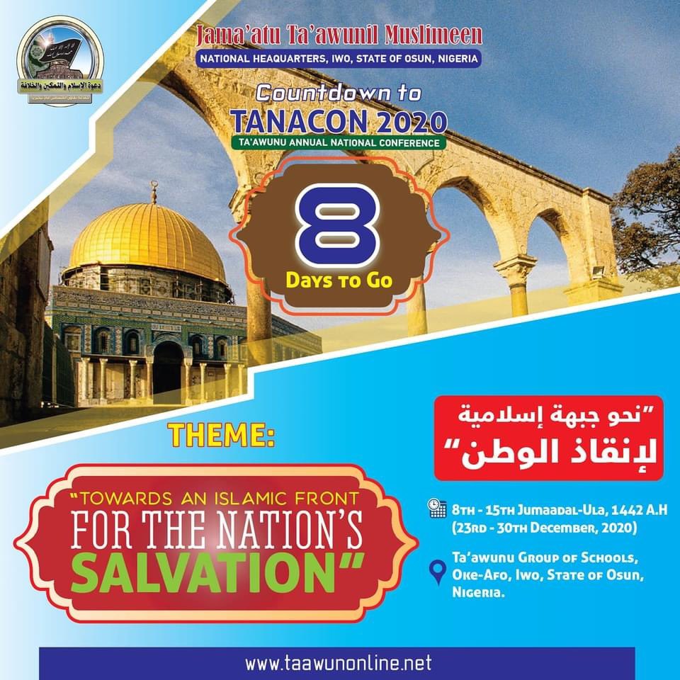 AmeerTaawun's tweet photo. 8 DAYS TO GO https://t.co/n94PCzdj2W