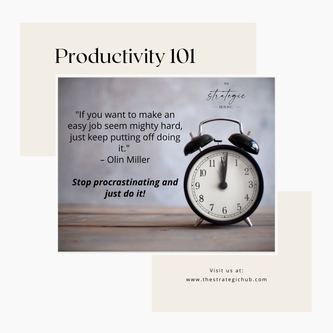 Productivity tip of the day....

#productivity #productivitytips #productivityhacks #productivityplanner #productivitycoach #productivitystrategist #productivityhabits #productivitystrategies #goalsetting t #goals #timemanagement #continuousimprovement