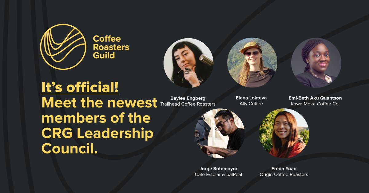 🎉 It's official! Please help us welcome the newest members of the CRG Leadership Council:

🔥Baylee Engberg
🔥Elena Lokteva
🔥<a href="/emi_beth/">aku</a>
🔥Jorge Sotomayor
🔥<a href="/FredaYuan_/">Freda Yuan</a>

Read the announcement here: bit.ly/2WiddIg