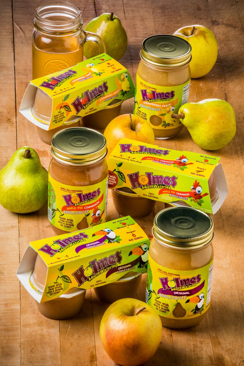 HFLAofNEO's tweet photo. HFLA #HolidayGift guide - @holmesasauce - "FROM GRANDFATHER'S RECIPE TO GROCERY SHELVES"

@holmesasauce is a Cleveland-based,  100% all-natural, premium applesauce that strives to support young entrepreneurs. 

https://t.co/5ug7MxhGLz 

#shoplocal#supportlocal #shopcle https://t.co/wFXCa1nVq2