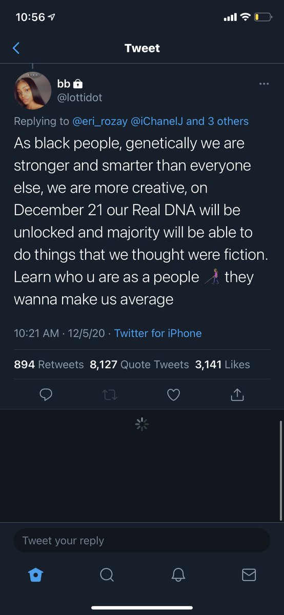 AndAwllThatJazz's tweet photo. @crissles This tweet that went viral and has Black Twitter thinking we’re about to join the X-men lmao https://t.co/eDiAaZKYsB