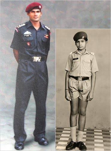 Captain R Harshan, AC(P)‘Amma, look at the names of the soldiers who have laid down their lives for the country. Can you see the message to their mothers? That all mothers should be proud of their brave sons. Amma, you should also be a proud mother when my name appears here.'+