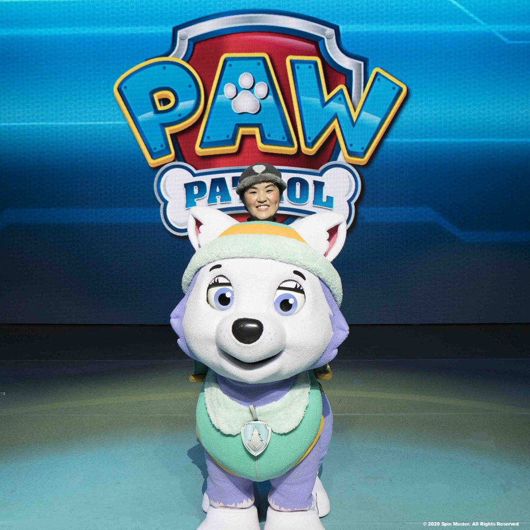 PAW Patrol Live! on X: Everest is a brave and feisty Husky pup and the  team's amazing snow rescue dog. She lives with Jake on his snowy mountain,  but comes down to