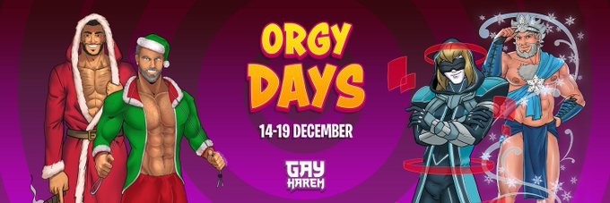 Hero, put on your festive sweater, take off your pants and get ready for a gala party with 26 holiday