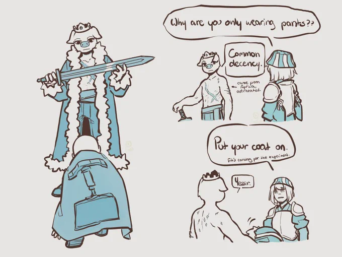 rewatched phil's smpearth videos and i lost it at the antarctic power experiment part,,,,, the way they said it like he was shirtless with only armor pants i'm-
[#technofanart #smpearthfanart #philzafanart ] 