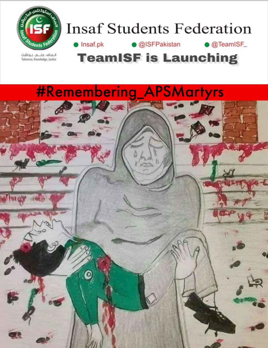 rizwan_sanawar's tweet photo. #Remembering_APSMartyrs
On this cold Tuesday morning a group of Taliban gunmen stormed inside the Army Public School and started firing aimlessly, not sparing anyone that came in their way. 
@TeamISF_ #APSMartyrsDay #15DecJamiaAttack https://t.co/gDqqZt8WAl