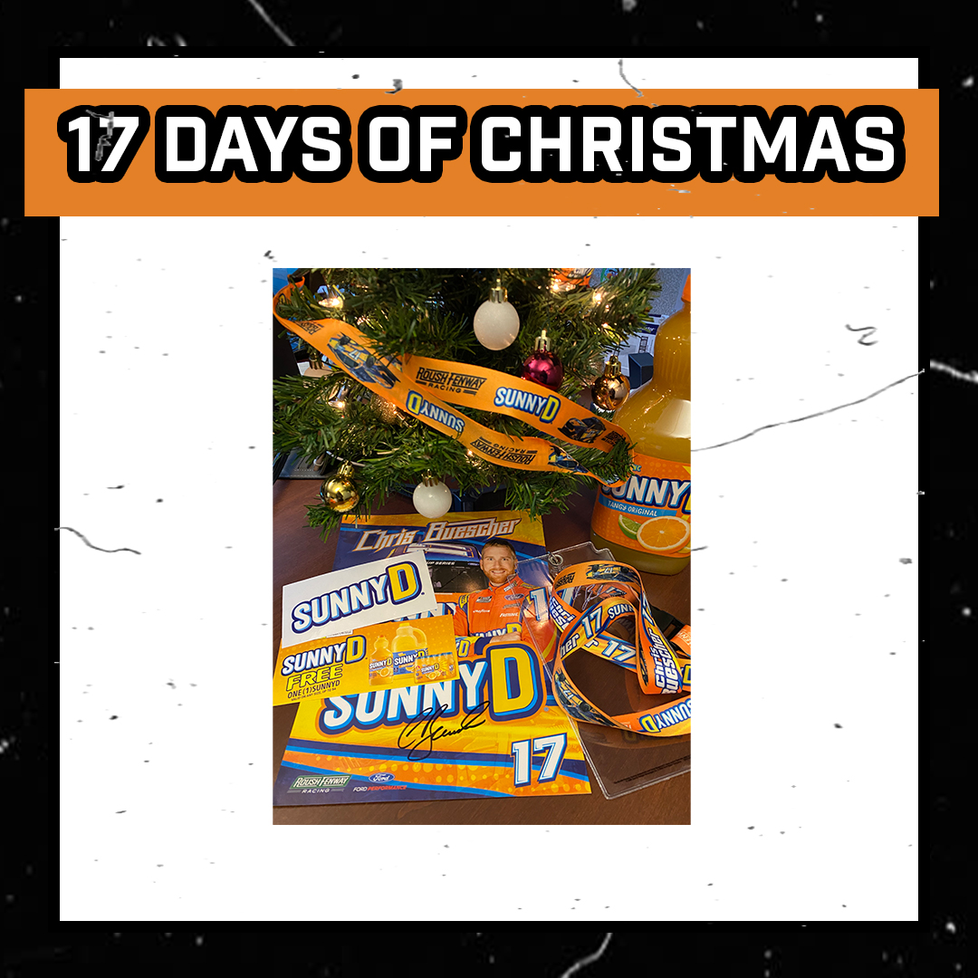 On the 16th day of SUNNYD Christmas, the SUNNYD Racing team gave to you.....🎶

A signed hero card, lanyard, sticker and SUNNYD coupon.

Retweet for your chance to win. Must be following this account.😉 *Winners will be chosen after the holiday break.